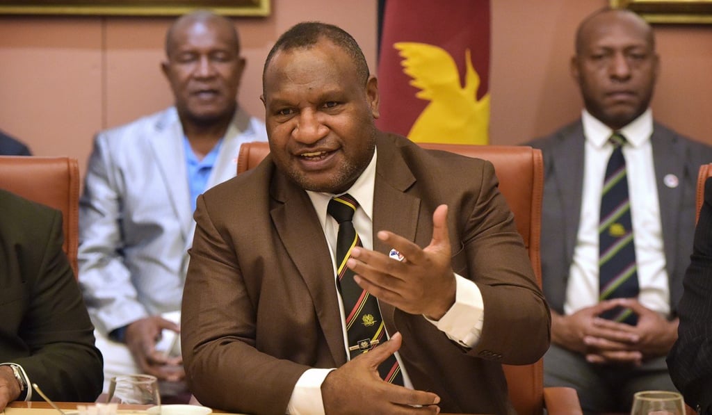 Papua New Guinea Prime Minister James Marape. Photo: Bloomberg