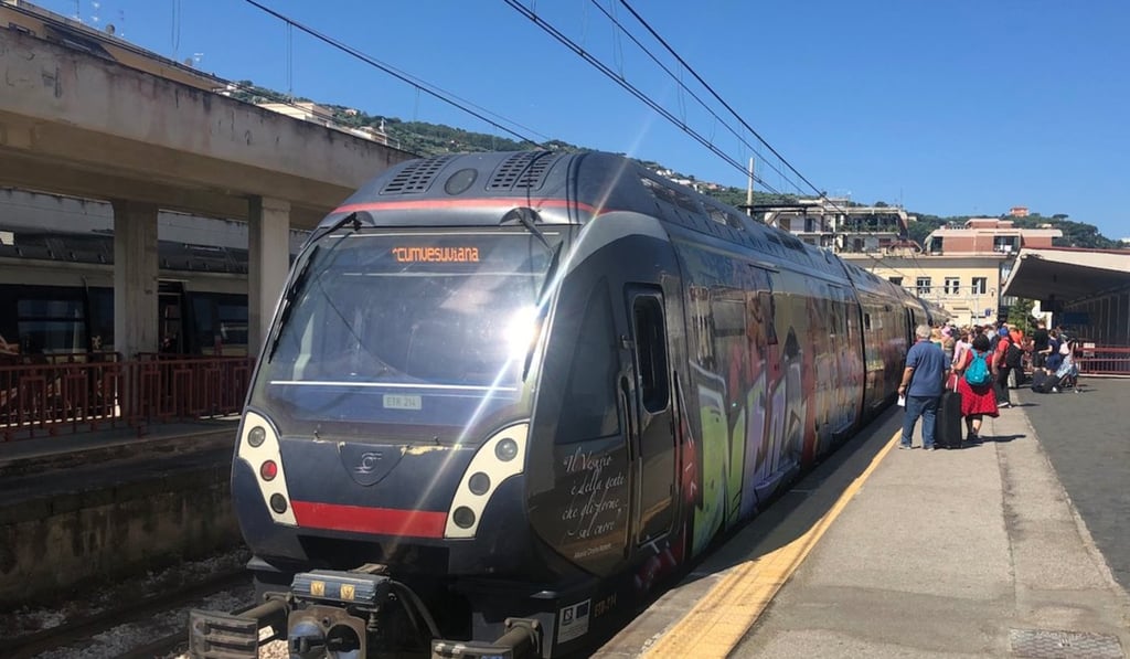 Campania Express train to Sorrento. Photo: Business Insider