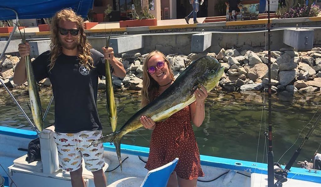 Lucas Fowler and Chynna Deese, who were found dead near their vehicle in northern British Columbia. Photo: EPA