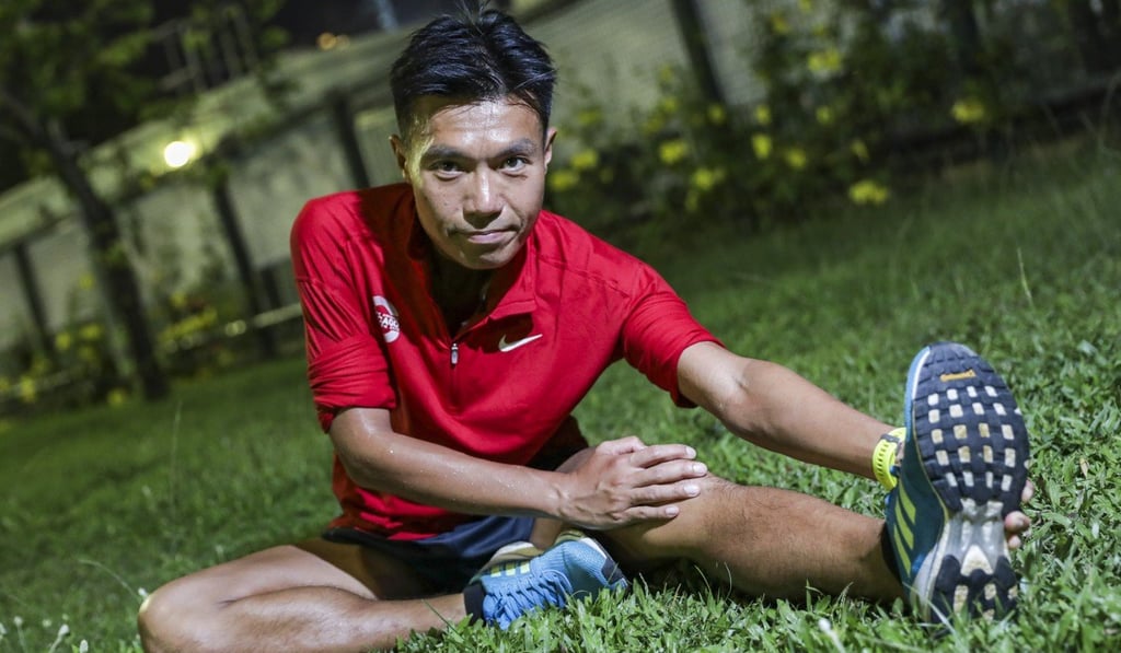 Yeung Chi-shing has no problem motivating himself to train as he loves to run. Photo: May Tse