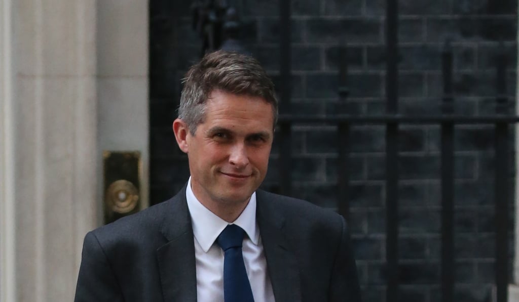 Britain’s new Education Secretary Gavin Williamson leaves 10 Downing Street in London. Photo: AFP Britain’s new Education Secretary Gavin Williamson leaves 10 Downing Street in London. Photo: AFP