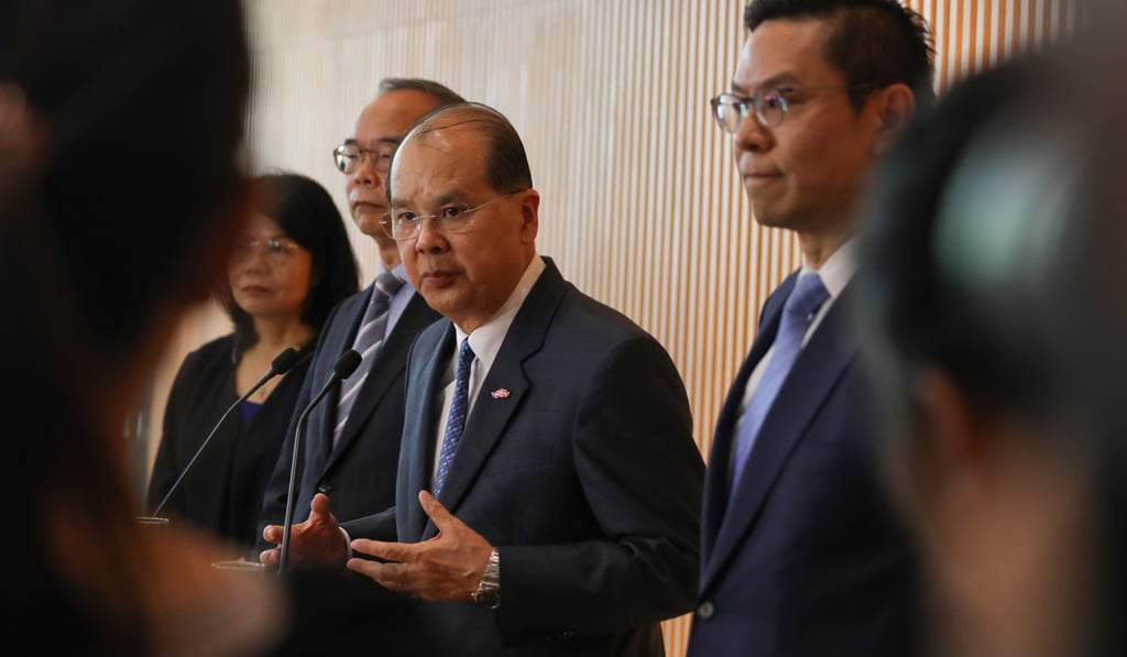 Matthew Cheung admitted that the force’s handling of the violence “falls short of people’s expectations”. Photo: Xiaomei Chen