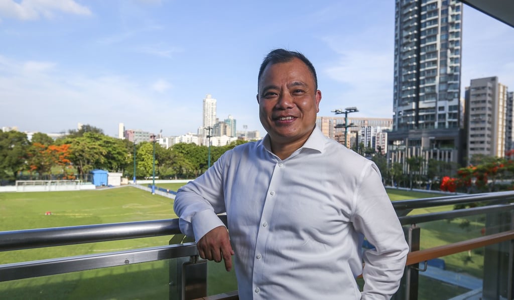 Lam Chi-wai condemned the “base creatures” who attacked Junius Ho’s parents’ graves. Photo: Xiaomei Chen