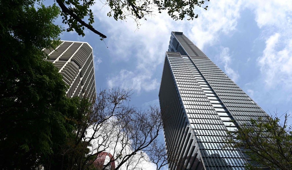 Guoco Tower, where a luxury penthouse at Wallich Residence is located. Photo: AFP
