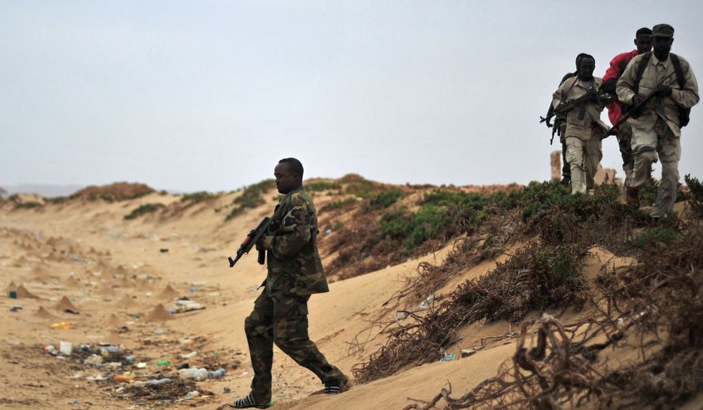 Somali security forces on patrol. Photo: AFP Somali security forces on patrol. Photo: AFP