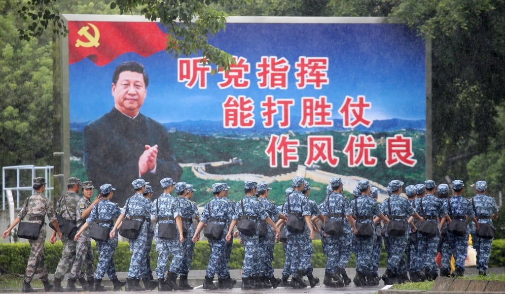 Military drills at the San Wai Barracks in Fanling. The Hong Kong government has so far dismissed any need for help from the People’s Liberation Army garrison. Photo: Dickson Lee
