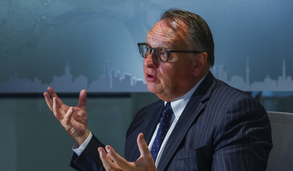 Franz Josef Hahn, chief executive of Hong Kong reinsurance company Peak Re. Photo: Edmond So