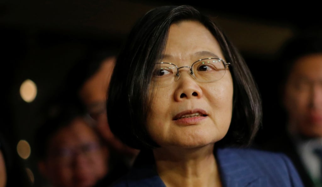 Taiwanese President Tsai Ing-wen is seeking re-election in January. Photo: Reuters Taiwanese President Tsai Ing-wen is seeking re-election in January. Photo: Reuters