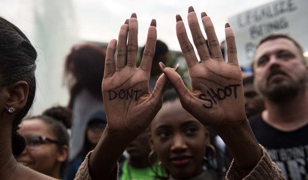 The article cited figures showing that hundreds of African-Americans are shot by police in the US every year. Photo: AFP