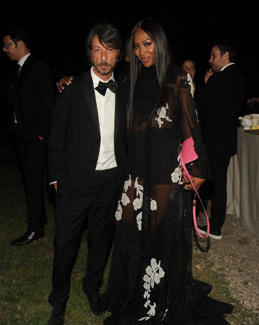 Pierpaolo Piccioli and Naomi Campbell Pierpaolo Piccioli and Naomi Campbell