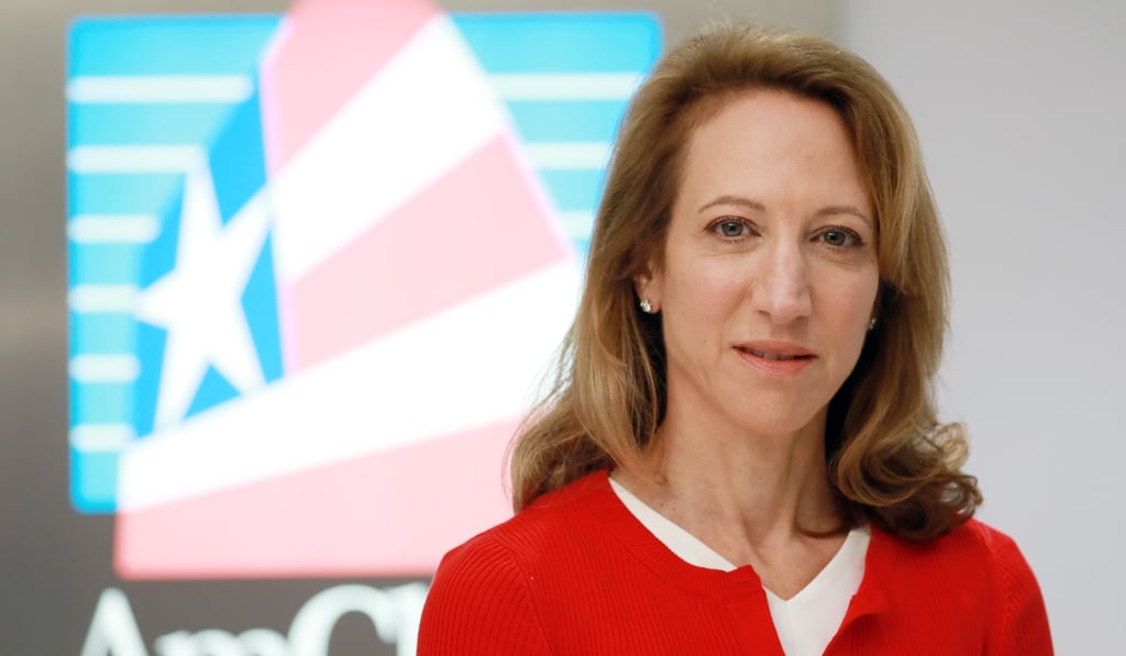 AmCham president Tara Joseph called for “clear leadership”. Photo: May Tse