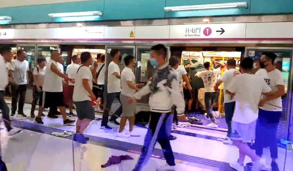Driver anger has been building over the MTR Corp’s handling of the violence in Yuen Long. Photo: Handout