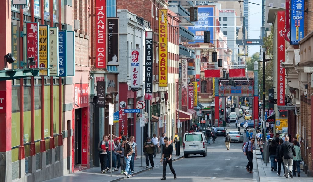 Melbourne’s Little Bourke Street has been a hub of Chinese culture and commerce for 160 years. Photo: Alamy Melbourne’s Little Bourke Street has been a hub of Chinese culture and commerce for 160 years. Photo: Alamy
