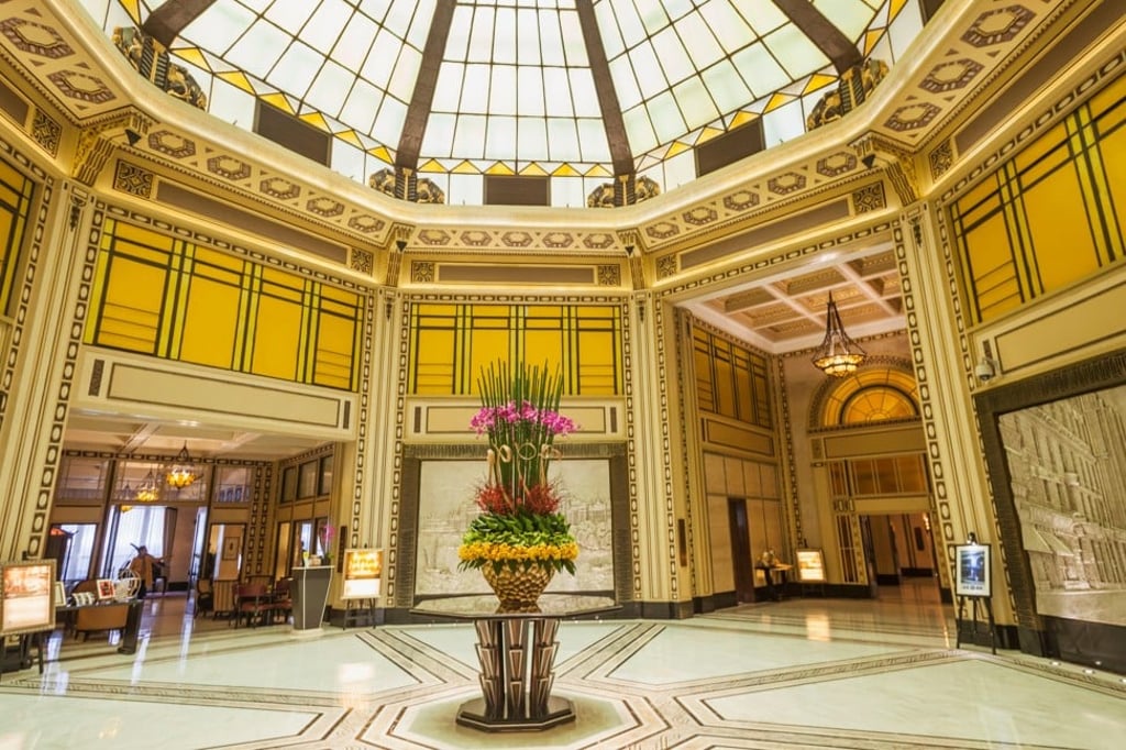 Reporters are camped out in the Hyatt on the Bund hotel in Shanghai, where the US negotiating team is staying. Photo: Handout