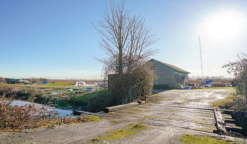 The Litt family farm on Cambie Road, Richmond, in British Columbia. The property sold for C$10.5 million last year. Photo: Farms in BC