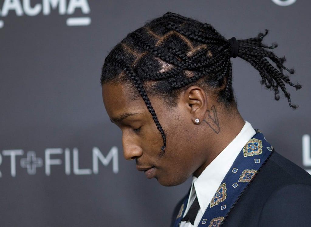 A$AP Rocky at the LACMA Art and Film Gala in Los Angeles on July 19. Photo: AFP