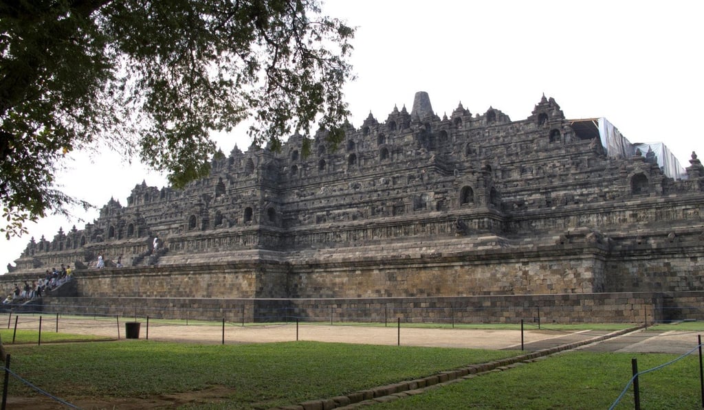 Borobodur temple, viewed from below. Photo: Alamy Borobodur temple, viewed from below. Photo: Alamy