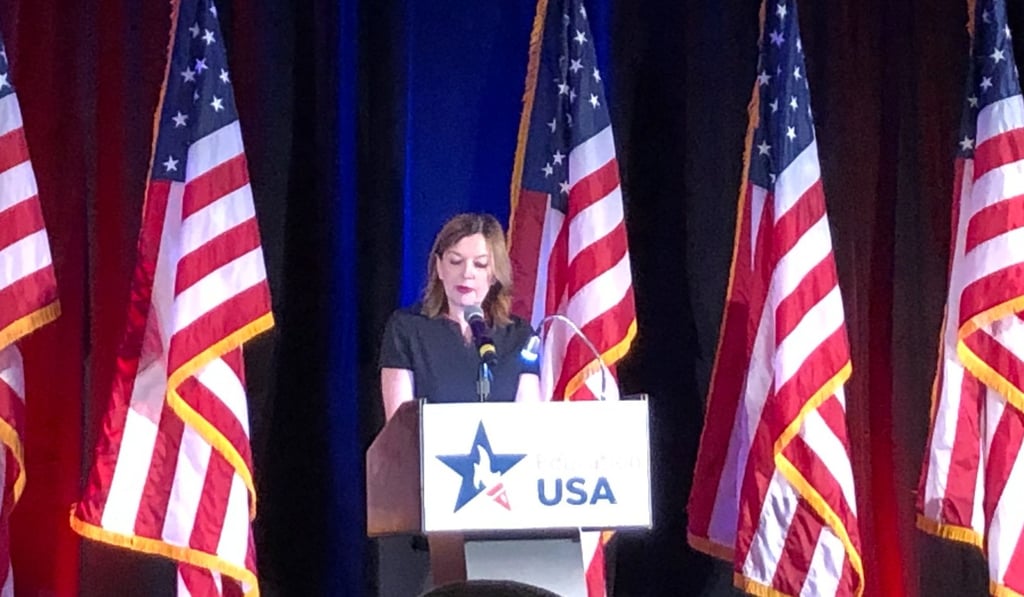 Marie Royce told the annual EducationUSA Forum in Washington that the US “continues to admit qualified Chinese students for study at US colleges and universities”. Photo: Meng Jing Marie Royce told the annual EducationUSA Forum in Washington that the US “continues to admit qualified Chinese students for study at US colleges and universities”. Photo: Meng Jing