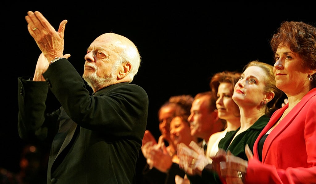 Director Hal Prince applauds during the curtain call for The Phantom of the Opera in New York in January 2006. Photo: Reuters Director Hal Prince applauds during the curtain call for The Phantom of the Opera in New York in January 2006. Photo: Reuters