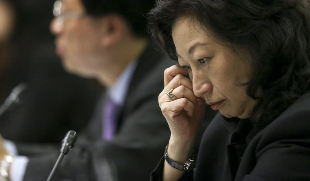 Sources said Teresa Cheng had directed that all prosecutions relating to recent protests must be cleared by her. Photo: Wilson Wong