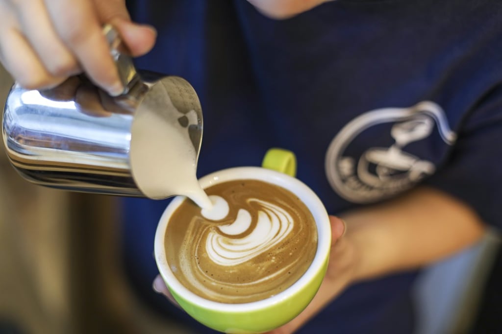 Joanna Hu went from dish washer to master brew maker at My Little Coffee. Photo: Tory Ho