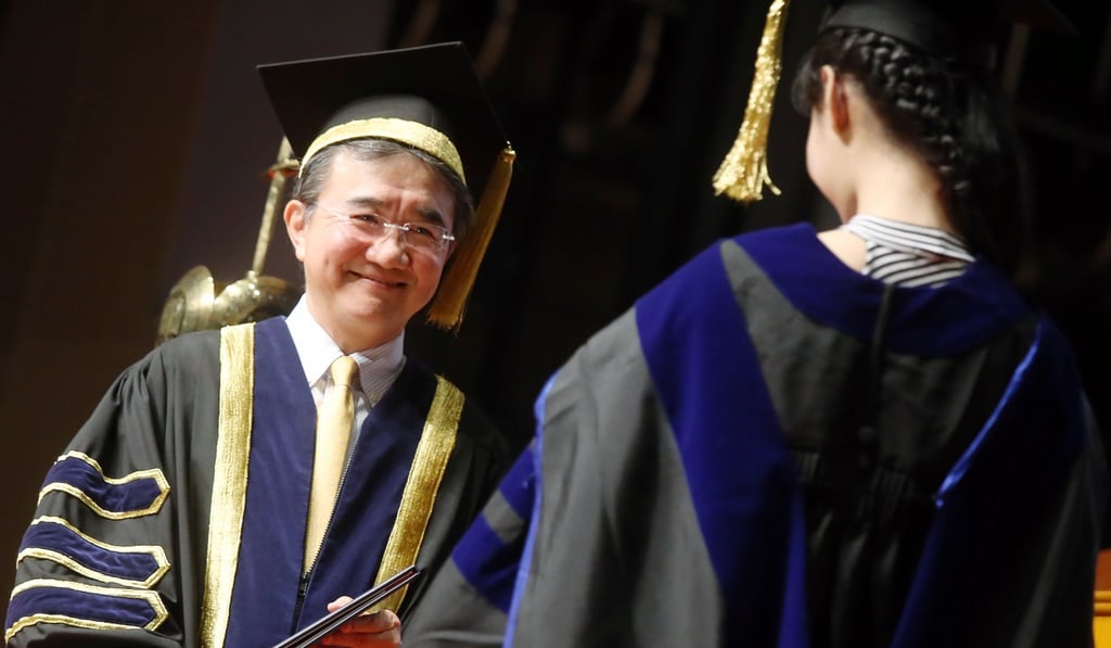 Roland Chin at Baptist University in Kowloon Tong in November 2015. Photo: Dickson Lee