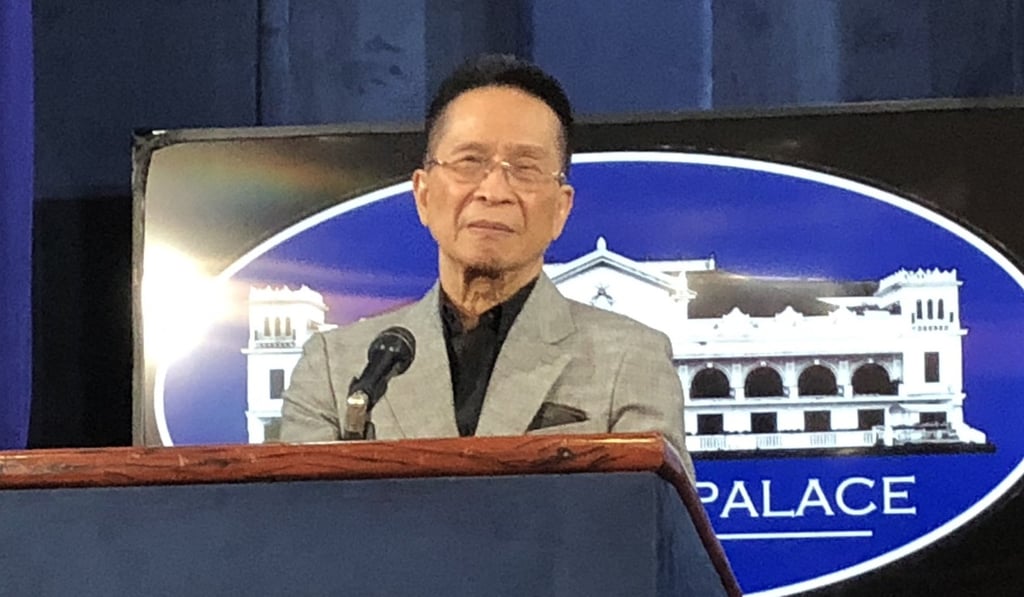 Salvador Panelo, Duterte’s spokesman. Photo: Twitter