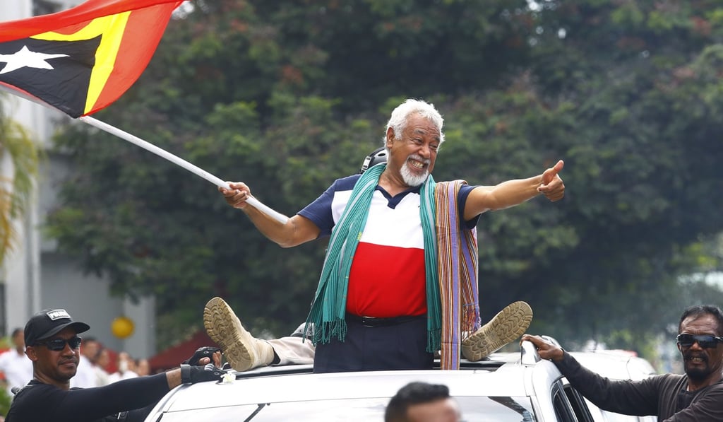 East Timor’s former president and independence movement leader Xanana Gusmão. Photo: AP