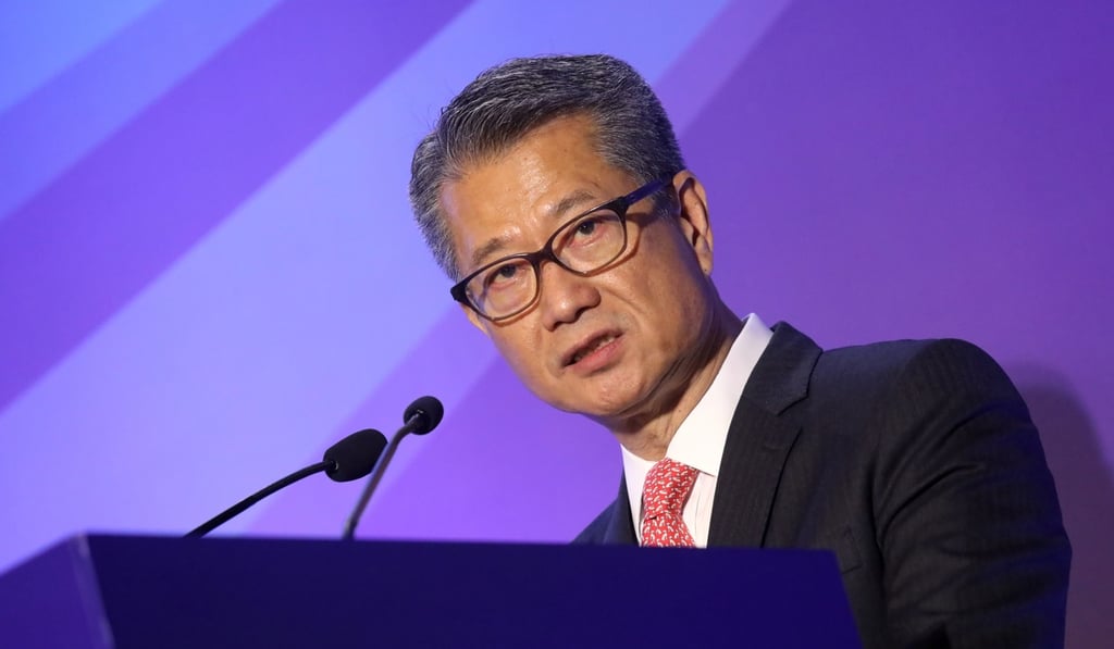 Financial Secretary Paul Chan said in his 2019-20 Budget that pilot projects would be launched to motivate site supervisors and contractors to use innovative technology for collection of real-time data. Photo: K.Y. Cheng