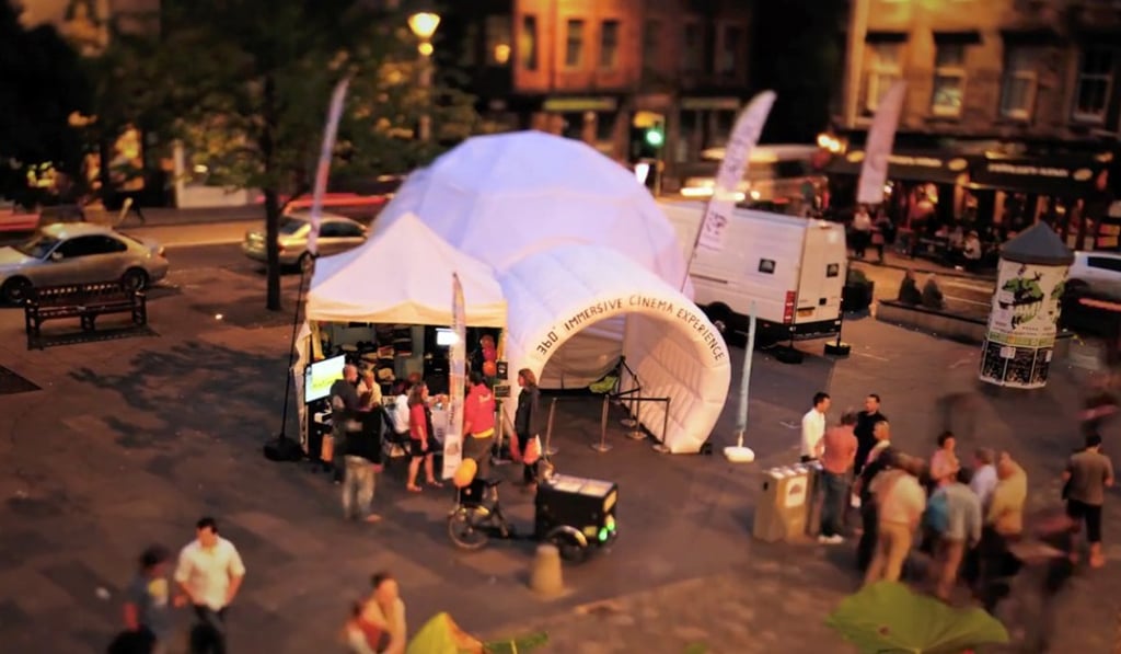 ‘Dance Dome’, an innovative 360° cinema that immerses the audience in contemporary dance by combining imagery, sound and movement, will come to Hong Kong in October for ‘Fall4Dance’.