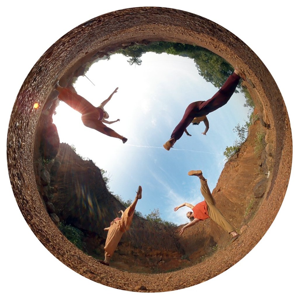 One of the scenes shown in ‘Dance Dome’, a 360-degree immersive cinema experience developed by 4π Productions and Coreo Cymru.