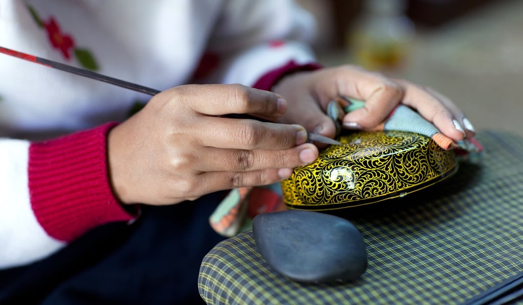 Bagan’s souvenir stalls would be nothing without the area’s lacquerware industry. Photo: Shutterstock Bagan’s souvenir stalls would be nothing without the area’s lacquerware industry. Photo: Shutterstock