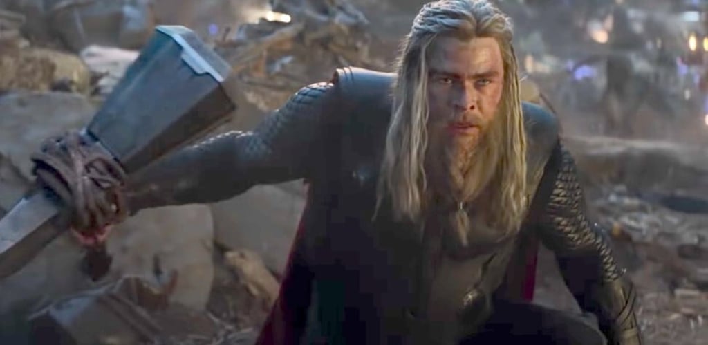 Chris Hemsworth as Thor in Marvel’s Avengers: Endgame.