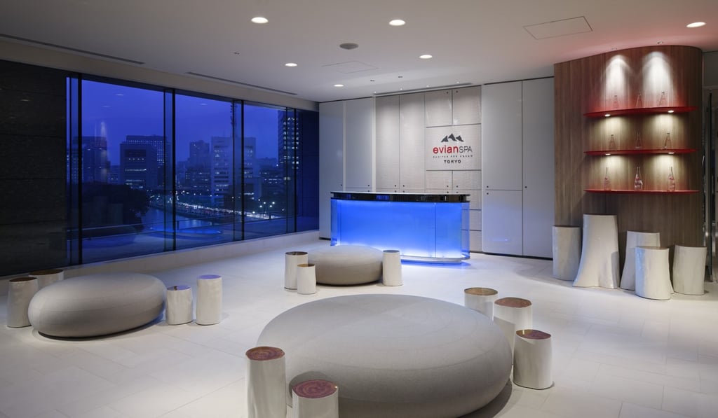 Palace Hotel Tokyo runs the only Evian Spa which features Asian treatments delivered in a setting inspired by the French Alps.