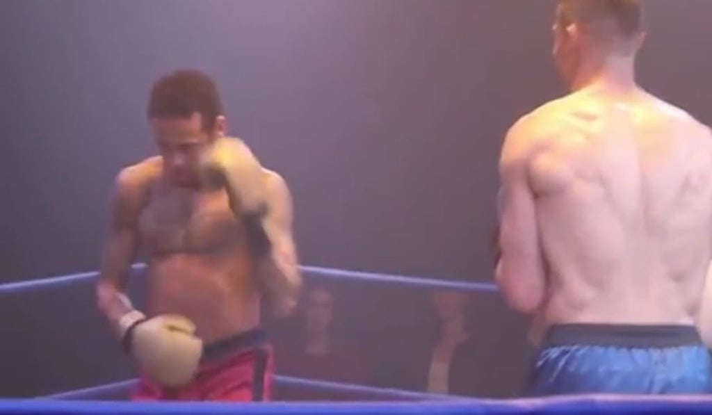 Neymar dances in the ring as he faces Ronaldo in the ring. Photo: Instagram