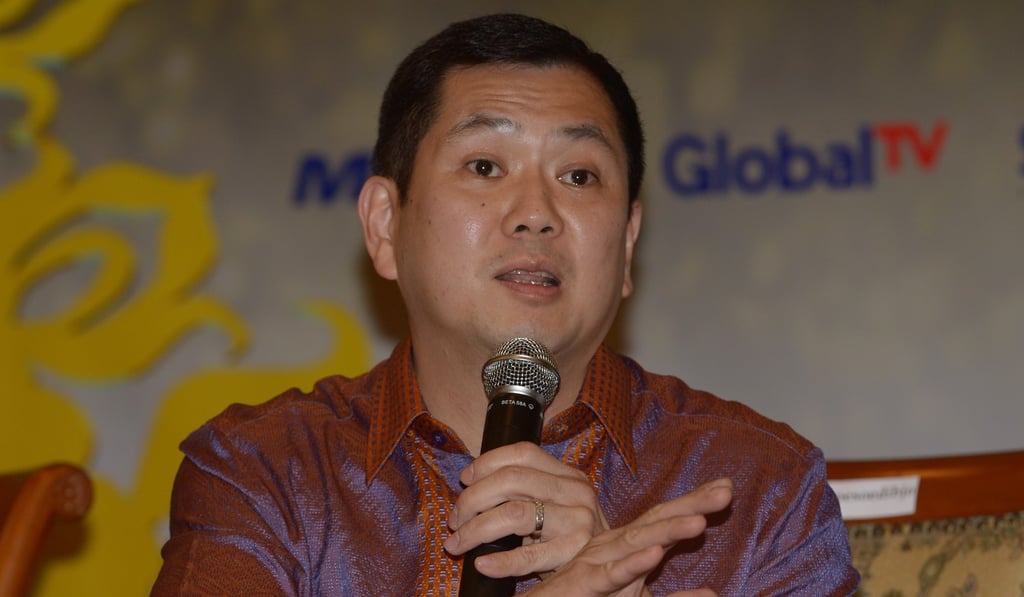 Indonesian Hary Tanoesoedibjo, President of MNC Group. Photo: AFP