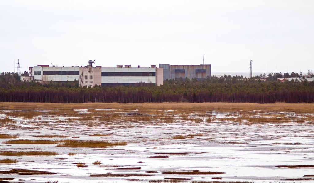 Buildings at a military base in the small town of Nyonoska in the Arkhangelsk region in November 2011. Photo: AFP Buildings at a military base in the small town of Nyonoska in the Arkhangelsk region in November 2011. Photo: AFP
