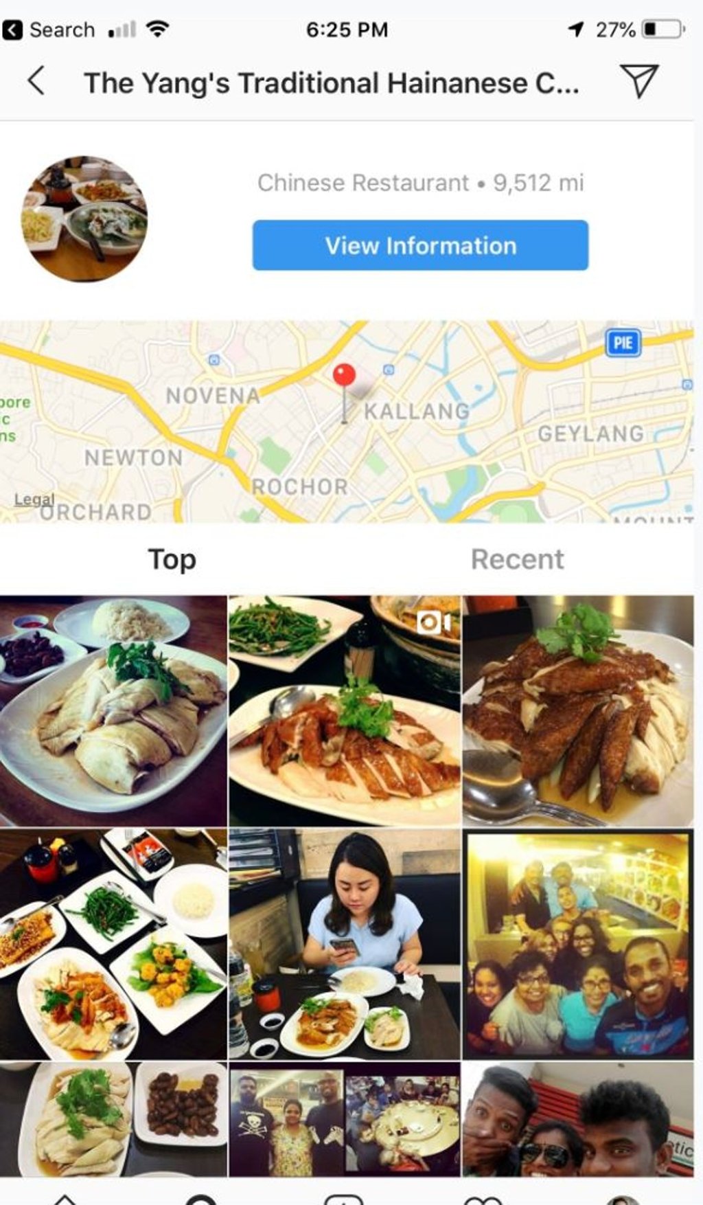 Instagram is useful on food expeditions.