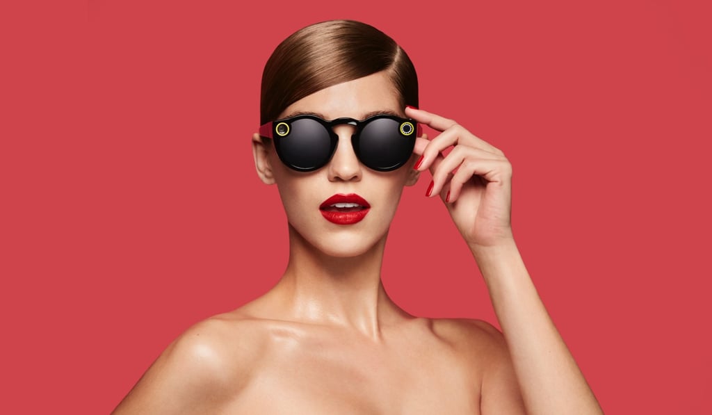 Snap’s ‘Original’ Spectacles video sunglasses. Photo: AFP