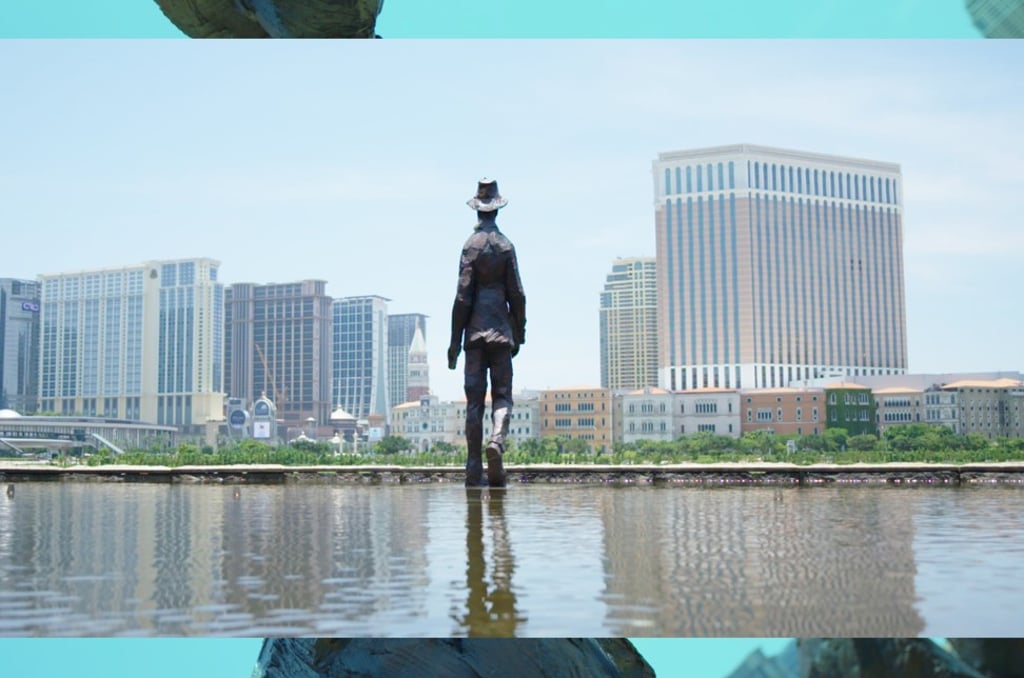 ‘The Wanderer’, a series of sculptures near the Taipa Houses, has been created in honour of famous Portuguese poet and author Fernando Pessoa.