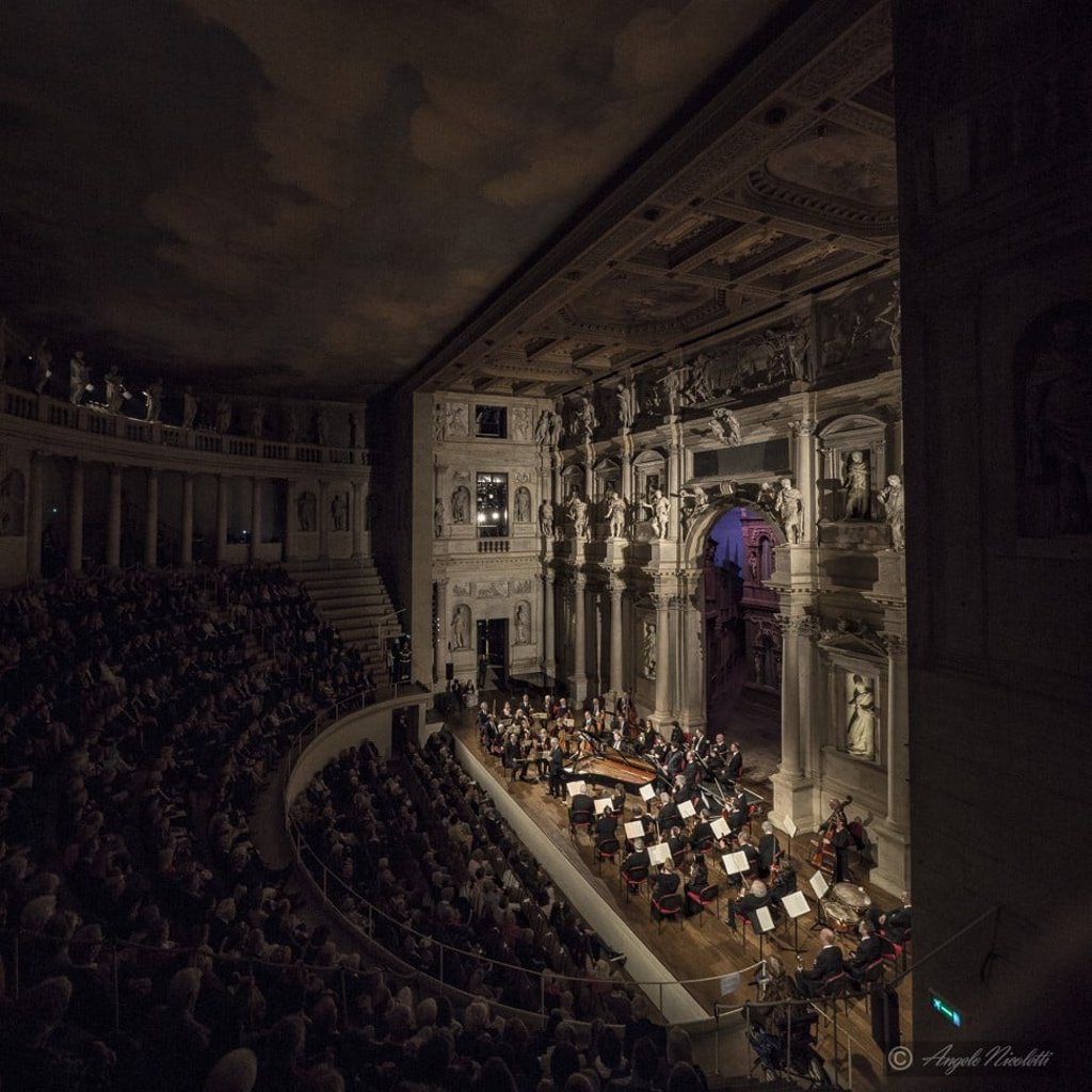 András Schiff has performed around the world, including at Teatro Olimpico di Vicenza. Photo: Angelo Nicoletti