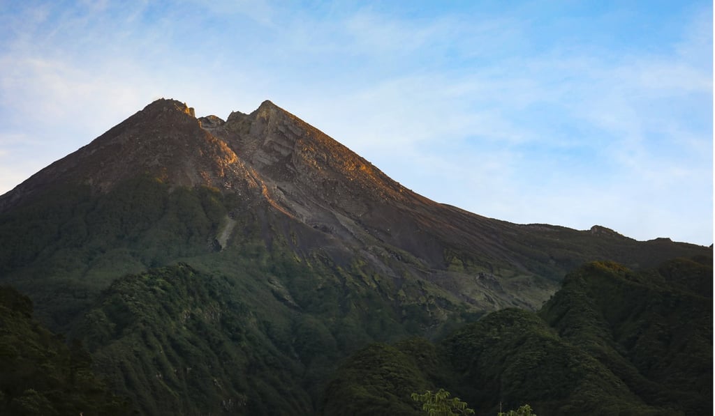 Mount Merapi in Central Java is one of the most active volcanoes in Indonesia. Photo: James Wendlinger
