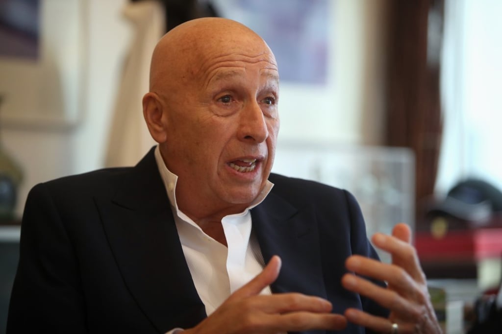 Allan Zeman, photographed during an interview with SCMP, says of the extradition bill: “No one in their right mind would ever think of bringing it back.” Photo: Winson Wong