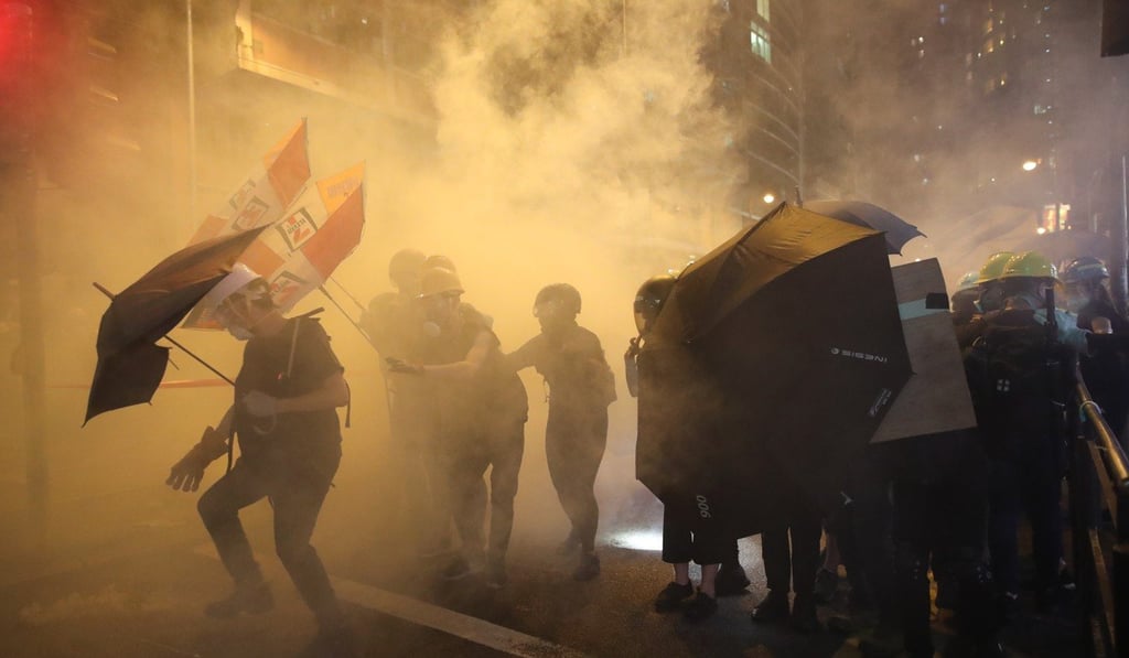 A small but increasingly vocal group of youngsters from Macau see the anti-government protests in Hong Kong as a stage to express their grievances. Photo: EPA