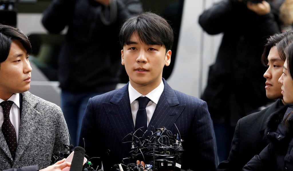 K-pop star Seungri has also been embroiled in the scandal. Photo: Reuters