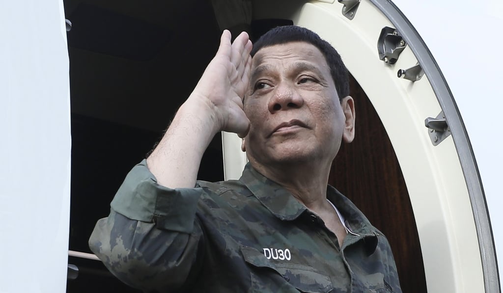 President Rodrigo Duterte signed the Philippine Space Act into law on August 7. Photo: AP