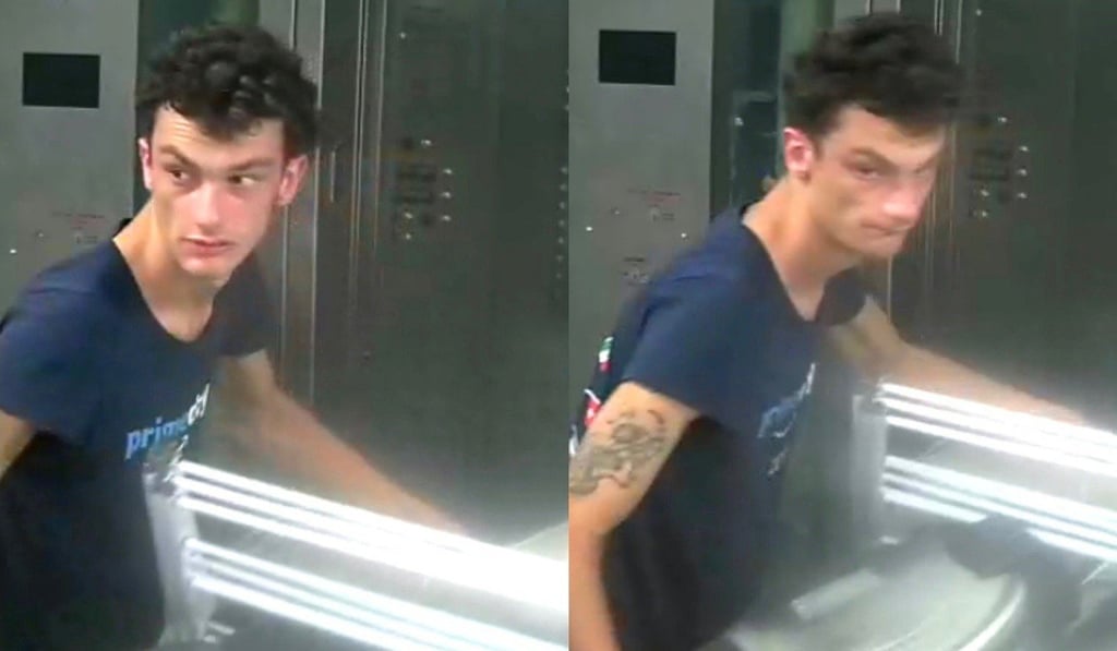 Police are seeking a man for questioning on the suspicious items found inside the Fulton Street subway station in New York on Friday. Handout: NYPD via Reuters Police are seeking a man for questioning on the suspicious items found inside the Fulton Street subway station in New York on Friday. Handout: NYPD via Reuters