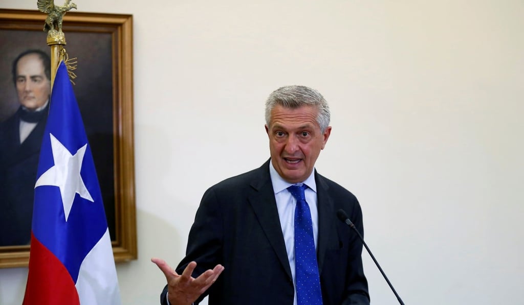 UN High Commissioner for Refugees (UNHCR) Filippo Grandi speaks with the media. Photo: Reuters