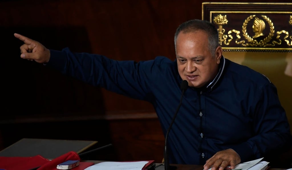 Diosdado Cabello is a major power broker in Venezuela. Photo: AFP