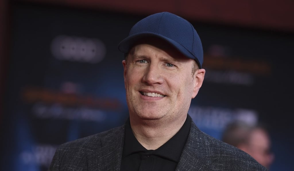 Marvel Studios president Kevin Feige. The big-screen revival of Spider-Man is largely down to his incorporation in the Marvel Cinematic Universe. Photo: Jordan Strauss/Invision/AP